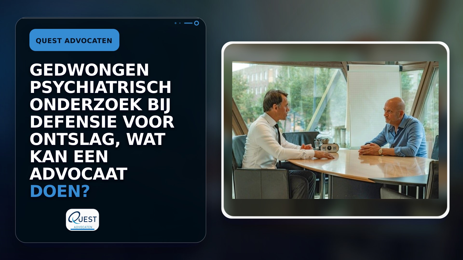 Gedwongen psychiatrisch onderzoek bij Defensie voor ontslag, wat kan een advocaat doen?