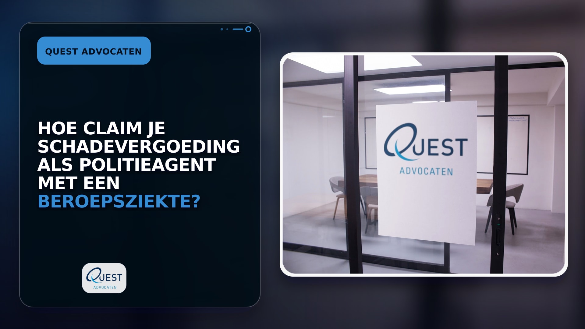 Hoe claim je schadevergoeding als politieagent met een beroepsziekte?