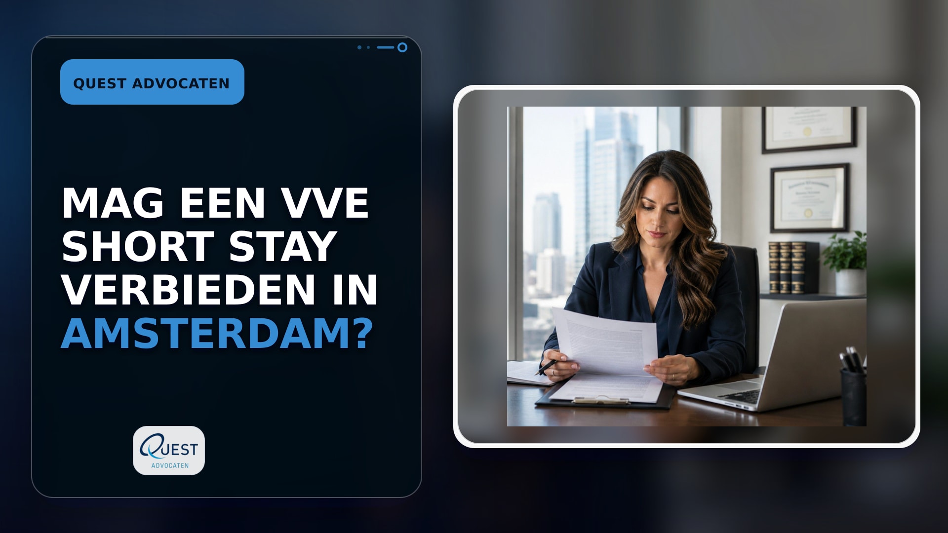 Mag een VvE short stay verbieden in Amsterdam?