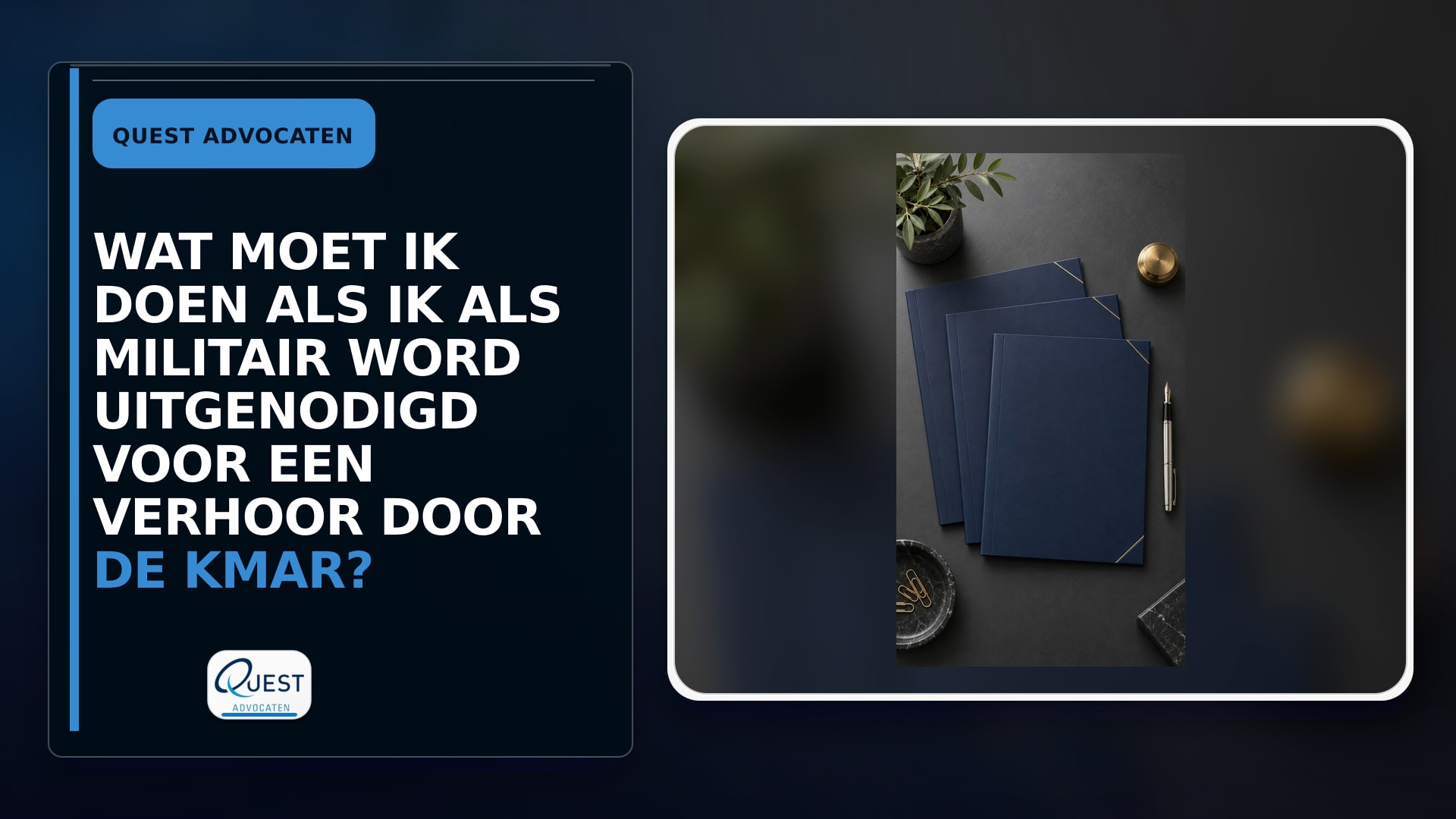 Wat moet ik doen als ik als militair word uitgenodigd voor een verhoor door de KMar?
